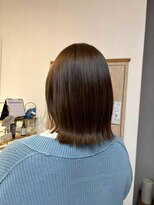 ミレット 竹ノ塚東口店(miret)&nbsp;20代30代40代◎白髪染めリタッチカラー外ハネミディアム竹ノ塚