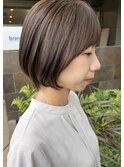 丸みショートボブ