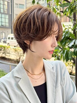 ライズ ネックス ザ サロン 渋谷(LIZE nex the salon) ショートボブ［#渋谷駅 #ショートボブ #髪質改善］