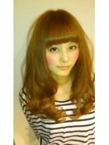 ループヘアーデザイン 谷塚店(ROOP Hair Design) ふわっと軽巻きロング