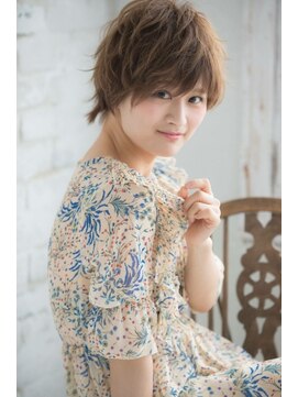 フォルテ 草薙店 かわいいナチュラルショートスタイル