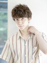 アフロディーテ 銀座(APHRODITE GINZA)&nbsp;ハイライト/マッシュパーマ/ウルフ/アッシュブラック/銀座