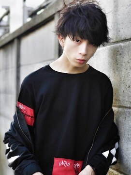 アルバム 銀座(ALBUM GINZA) 短髪アッシュオーガニックカラーブラックマッシュ_7997