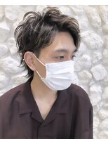 モアナ バイ ヘッドライト 駒沢大学店(Moana by HEADLIGHT)&nbsp;Moana【駒沢】#メンズパーマ#メンズカット#ウルフ#ハイライト