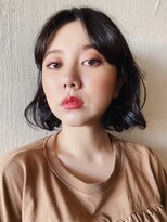 グラムス(glams)&nbsp;黒髪ナチュラルボブ