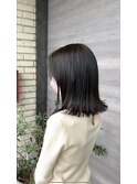 切りっぱなしボブ