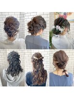 リール(THE RIRE.)&nbsp;＊THE  RIRE. 可愛いお呼ばれヘアアレンジ＊