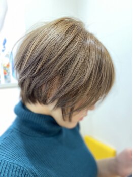 リンクス(Salon de LINKTH)の写真/細部までこだわった美フォルムショート◇丁寧なカウンセリングと施術で、再現性の高いスタイルに！[館林]