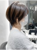 【斉藤 航人】ショコラベージュのくびれショートヘア