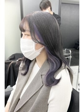 リア 大阪梅田(Ria) ～インナーカラー　ラベンダー～ 【Ria 大阪 梅田】