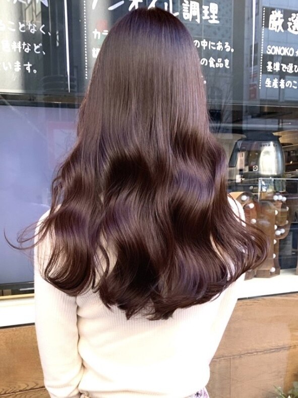 【大人気メニュー】カット＋OLAPLEXカラー＋Standard Tr ￥24090→16500