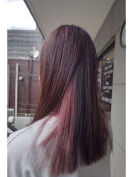ヘアーサロン リーベ 東久留米店(Hair Salon Liebe) インナーピンク