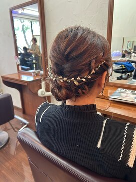 ラージ(HAIR MAKE LARGE) アップスタイル