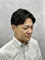 クロムトウキョウ ザ バーバー ネオン 新宿店(CHROM TOKYO the Barber ne/on)&nbsp;ビジネススタイル/ツーブロック/毛流れパーマ