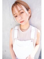 レゴ(REGO)&nbsp;#切りっぱなしボブ美髪ピンクブラウンベリーショート