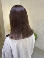ペピンバイメルシー(pepin by merci.) ＊切りっぱなしラベンダーブラウン