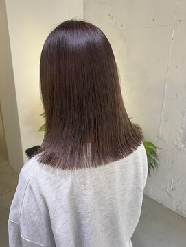 ペピンバイメルシー(pepin by merci.) *切りっぱなしラベンダーブラウン