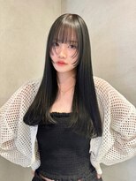 ペレ 梅田(PELE) 黒髪/ボブルフ/ネビージュ/小顔/ワンレン/梅田/髪質改善/前髪