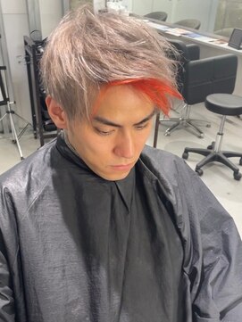 メンズサロン キング 梅田店(Men’s salon K!ng) 波巻きツイストスパイラルパーマ/フェザーパーマ/眉毛/メンズ