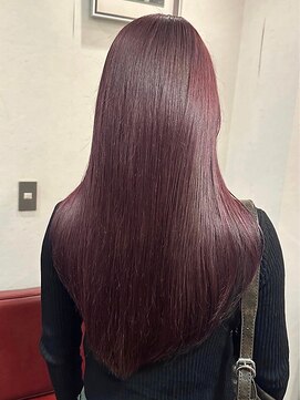 シェール(cher) ブリーチなし暖色系カラー【cher西宮北口：MAYA】