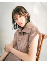 ベンジー 2nd 天神大名(benji)&nbsp;エモージュ外はね小顔愛されグレージュカラー3