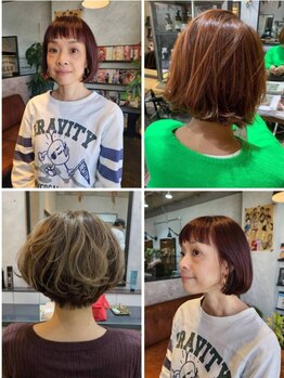 ブルー 青葉台(BLUE)の写真/《オシャレに敏感な大人女性》オーガニックカラー"HUE(ヒュウ)"で繰り返すカラーにダメージレスな美しさを