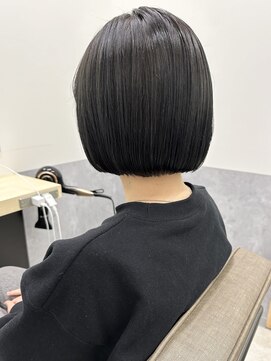 フレームプラス なんば駅前店(FRAME+) ぱつっとボブ