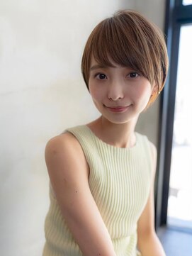 ドリップ バイ ハバナ 原宿(driP. by HAVANA) 20代30代大人美人ショートボブ/小顔ショートヘア/マロンベージュ