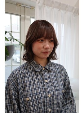 ニュイ(NUIT) 柔らか質感の透明感ボブ