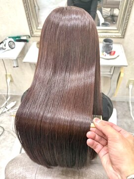 フラン(Franc) 髪質改善/イルミナカラー/縮毛矯正/TOKIO/大人女性/韓国風