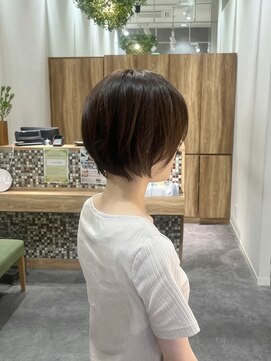 リミックス 南国店(remix) くびれショート×アッシュブラウン♪