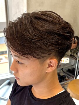 エリマ 調布(elima) 調布メンズパーマフェザーパーマシャドウパーマセンターパート