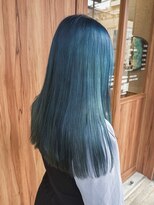 エルナ(ELNA)&nbsp;ブリーチ1～2回必須◎ブルージュ×ストレートヘアー