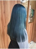 ブリーチ1~2回必須◎ブルージュ×ストレートヘアー