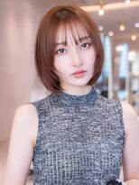 ハバナ 横浜(HAVANA)&nbsp;髪質改善/フェイスレイヤー/ボブ/ココアベージュ