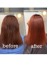 コッコ 大塚(kokko)&nbsp;縮毛矯正のbefore after