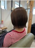 切りっぱなしボブ