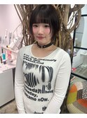 ショートボブ5.7ニュアンスウルフ