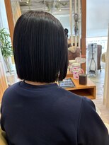 フレア 心 武庫之荘(flare)&nbsp;前下がりボブ