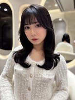 ロンド リリー 銀座(Lond Lily)&nbsp;◆  ダークラベンダー/くびれレイヤー/韓国巻き/顔周り/銀座