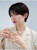 前髪あり大人ショート 30代40代50代【AIN.表参道】川原