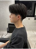 MEN’S HAIR/波巻きツイストスパイラル/リバースセンターパート