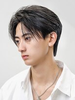 オーシャントーキョーオーバー 渋谷(OCEAN TOKYO OVER) ツーブロックナチュラルダウンパーマシースルーマッシュ