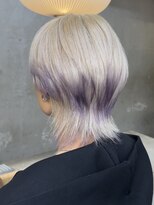 エクラ(ECLAT)&nbsp;ホワイト×パープル