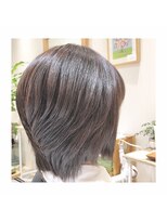 ナノハナ&nbsp;鹿沼で唯一本格ヘッドスパが出来る美容室　大人ショート