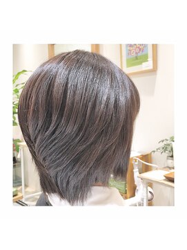 ナノハナ 鹿沼で唯一本格ヘッドスパが出来る美容室 大人ショート