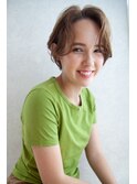 Siena シナモンベージュショート