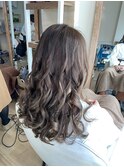 ロング巻きおろしアレンジ【ヘアセット　立川南/立川/八王子】