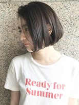 【morio 原宿】横顔美人　ミニボブショート