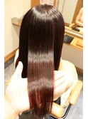 【髪質改善ストレート】